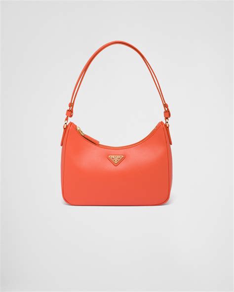 prada mini bag orange